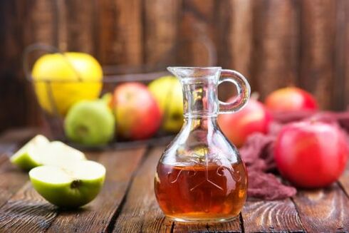 aceto di mele per la prevenzione delle vene varicose